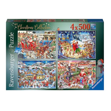 Roy Trower Christmas Collection No.2 4 x 500pc Jigsaw Puzzles £27.99